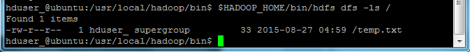Hadoop HDFS入门