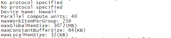 GPGPU OpenCL如何获取设备信息