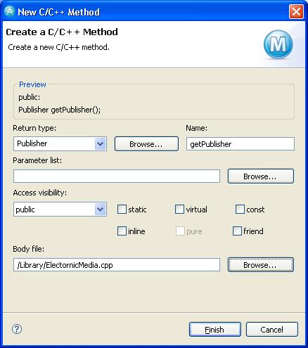 在Rational中操作C++可视化