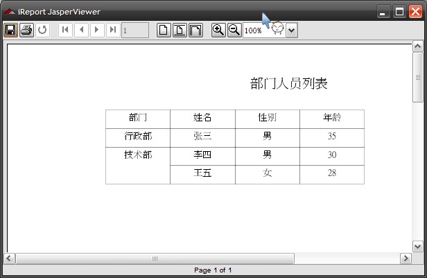 JasperReport那些事儿（五）——再说表款式报表