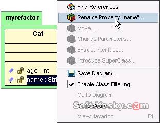 JBuilder2005实现重构之重命名