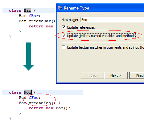 Eclipse 3.2 Java开辟对象的新特性