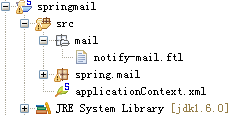 用spring简俭朴现发送邮件