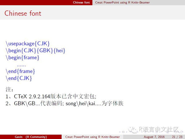 Create PowerPoint using R Knitr