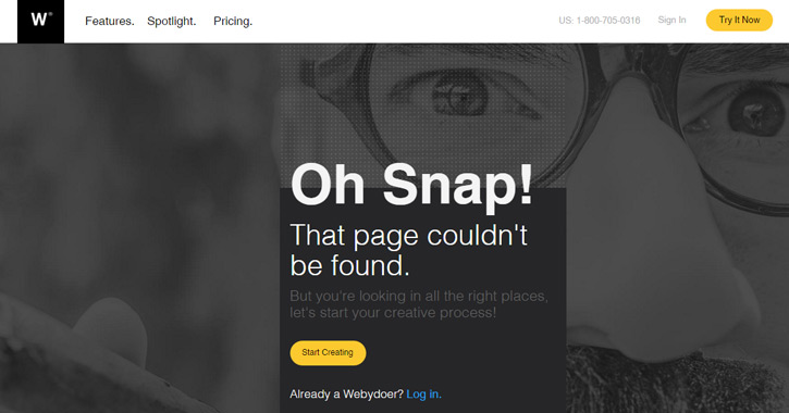 详解次世代404页面的设计趋势与案例分析_404页面_404页面模板_404页面代码