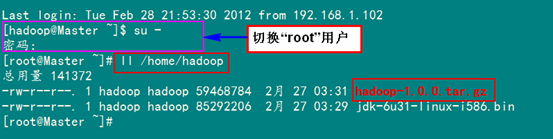 Hadoop集群系列5:Hadoop安装配置