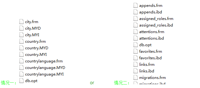 data文件夹文件列表