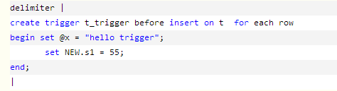 三分钟学会mysql触发器操作