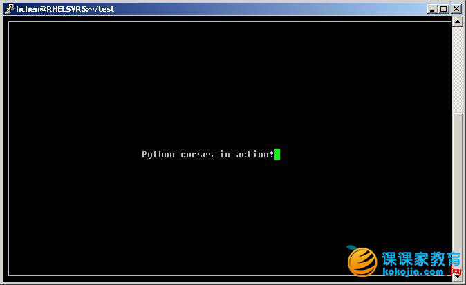 Python教程_怎样利用Python写NCurses UI？